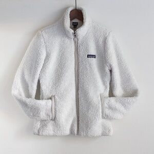 Los Gatos Fleece Full Zip Jacket - Birch White - Women’s Small
